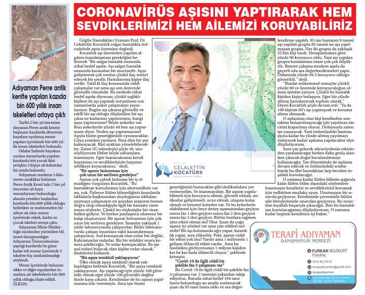 Adıyaman'da Halkın Sesi - Coronavirüs Aşısı
